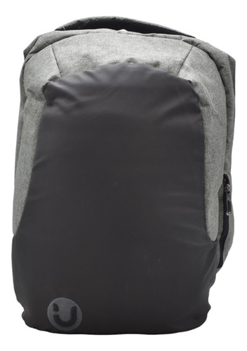 Mochila My Lifestyle Lisa Negra Urbana 162509 Truzt Color Negro/gris