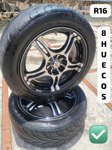 Rines 16, 8 Huecos, Corsa, Optra, Cruze, Etc (Usado)