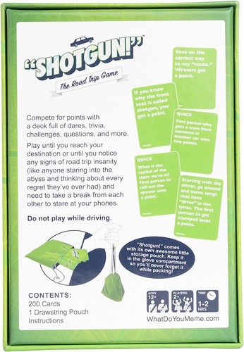 Juego De Mesa Shotgun/cartas