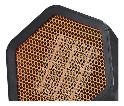 Calentador De Espacio, Calentador Eléctrico De Negro 1000w