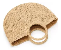 Comprar Bolso De Mano Grande De Paja, Estilo Morral, Tejido A Mano