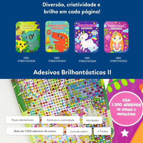 Adesivos Brilhantásticos Ii! Animais