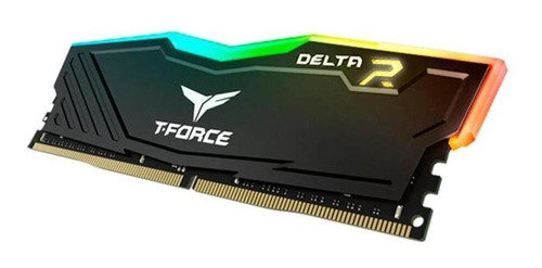 Imagem 2 de 3 de Memoria T-force Delta Rgb 16gb (2x8) Ddr4 3200mhz Preta