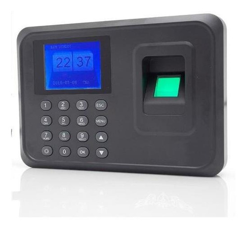 Imagem 2 de 3 de Relógio De Ponto Com Leitor Biométrico Impressão Digital
