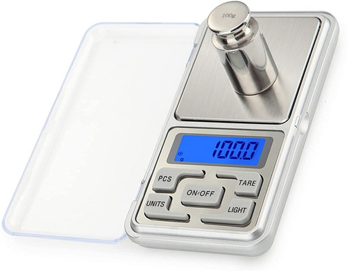 Imagen 1 de 8 de Bascula Digital Gramera 200gr Precision Cocina Joyeria Luz