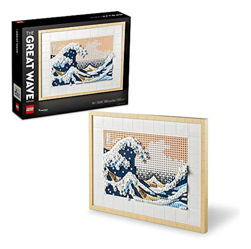 Juguete De Construcción Ideas Hokusai La Gran Ola Lego ;o