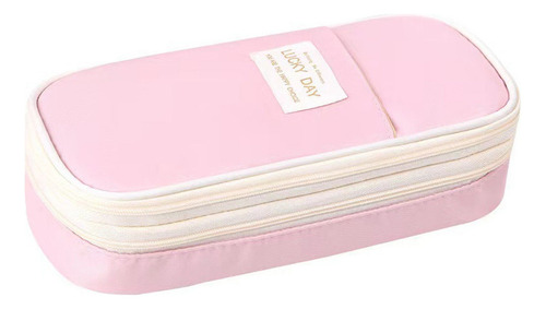 W Estuche For Lápices De Gran Capacidad Con Cremallera De