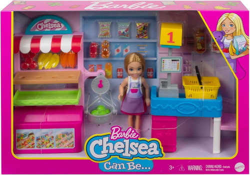 Barbie Chelsea Set Tienda De Snacks