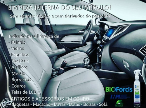 Limpeza E Desinfecção Automotiva Bioforcis500ml+1mf Promoção