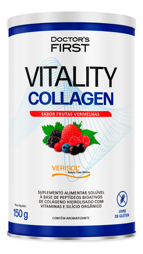 Colageno Verisol + Silicio Organico - Doctor's First 