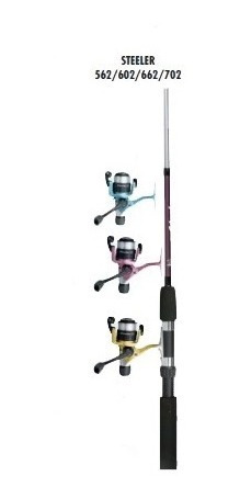 Set Okuma Caña 1,80 Mts+carrete+nylon+accesorios Jainel