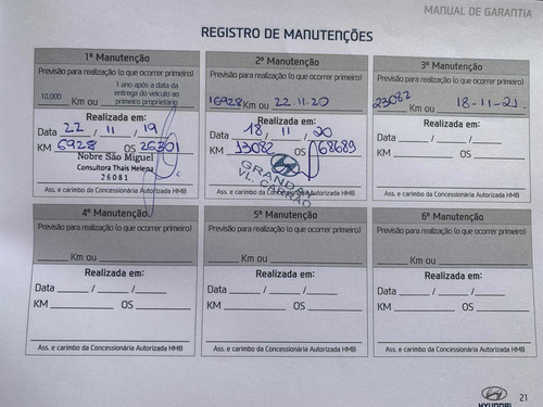 Imagem 14 de 15 de Hyundai Hb20 2019 1.0 Unique Flex 5p