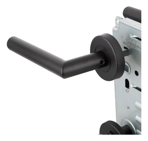 Cerradura Embutida Poli Toscana Black B60 Oficina