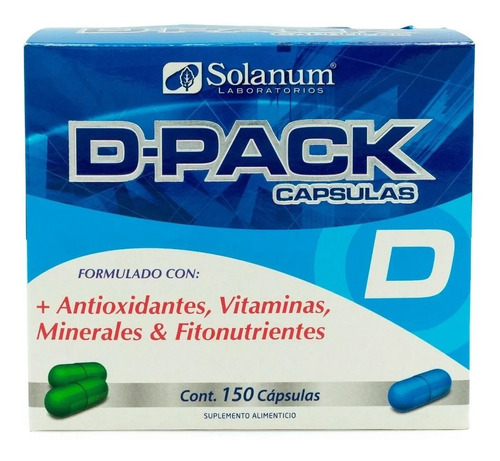 Solanum D-pack 150 Caps Sfn Sabor Sin sabor