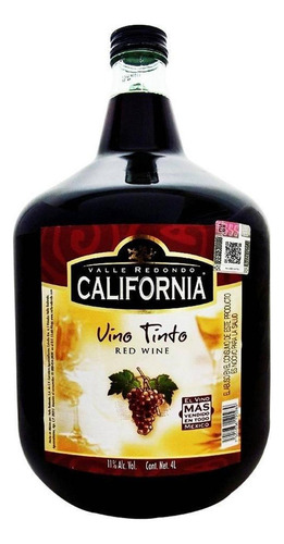 Pack De 2 Vino Tinto California 4 L