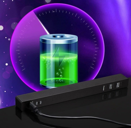 Luz De Ritmo Musical Controlada Por Voz Con Luz Polar Rgb, 2