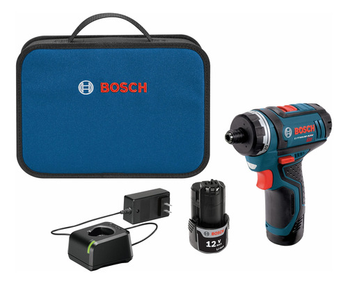 Kit Bosch Ps21 Destornillador De Bolsillo De 2 Velocidades,.