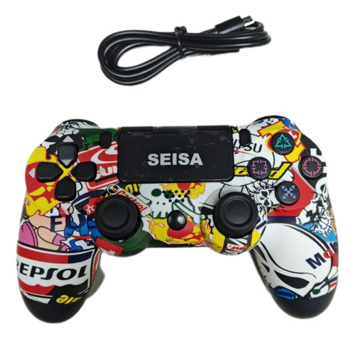 Joystick Compatible Con Ps4 Seisa