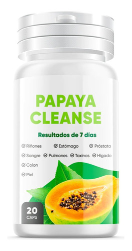 Suplemento Natural Papaya Cleanse