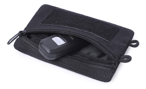 Billetera De Bolsillo Impermeable Con Cremallera, Monedero P