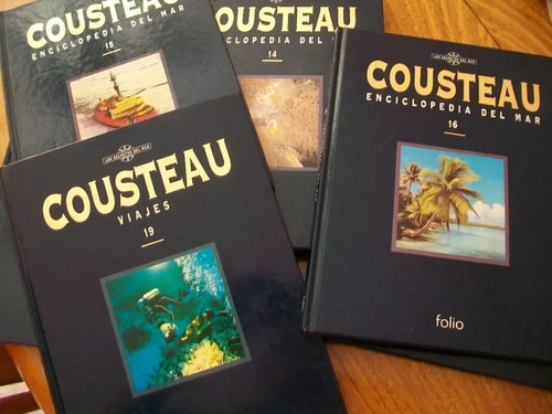 Enciclopedia Del Mar Jacques Cousteau  Precio X 6 Tomos