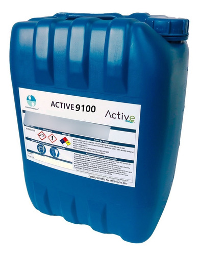 Biocida Antioxidante Active 9100 Para Sistemas Enfriamiento