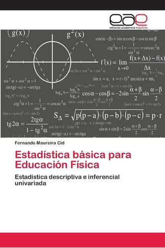 Libro: Estadística Básica Para Educación Física: Estadística