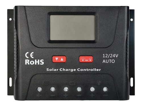 Controlador De Carga Solar Pwm Srne Hp2460 60a 12/24v 