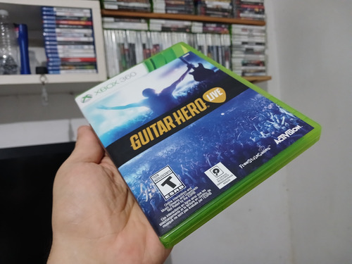 Jogo Xbox 360 Guitar Hero Live Original Semi Novo (Usado)