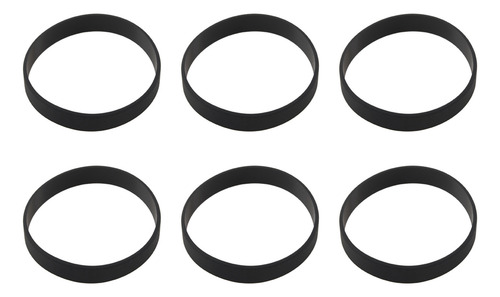 Pulsera Elástica De Goma De Silicona Moderna, Modelo C, 6 Un