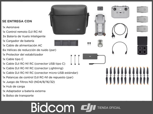 Imagen 8 de 10 de Drone Dji Air 2s C/ Cámara 5.4k Hdr Fly More Combo