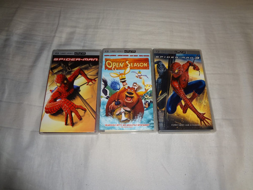 Psp Filmes Coleção  Spider Man 1 3 Open Season