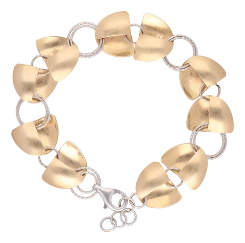 Pulsera De 14k Oro Amarillo, 11.8 Gramos