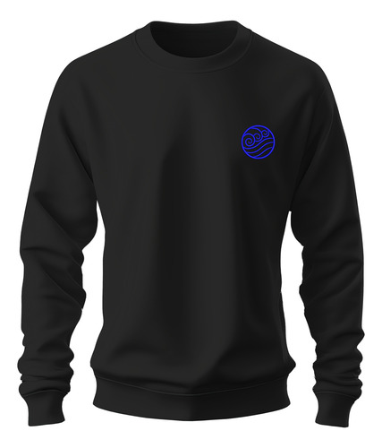 Sudadera Sweater Bordada Elementos Agua Aire Fuego Tierra