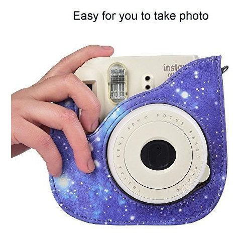 Imagen 4 de 7 de Saika Estuche Protector Compatible Con Cámara Instantánea