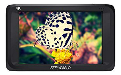 Feelworld Monitor En Cámara 3g-sdi De 4,5 Pulgadas Con Entr