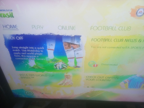Juego De Ps3 Fifa World Cup Brazil 2014, Físico Y Usado (Usado)