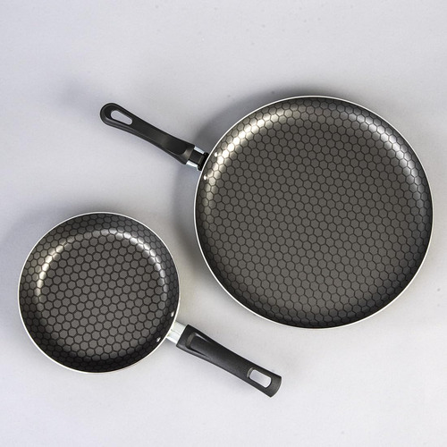 Set De Sartén Y Comaleta 2 Piezas Alumino Verde Limón