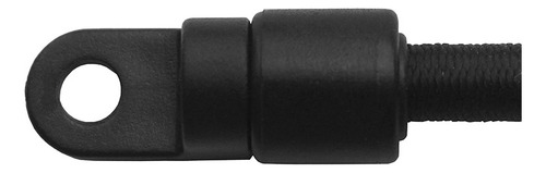 Wpd Cordón Elástico De Choque 6 Mm 5 M Color Negro + 4