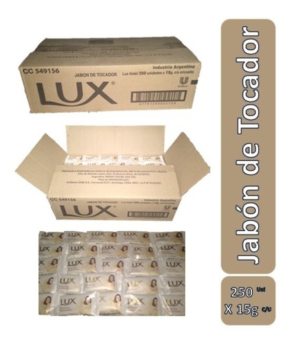 Caja Jabon Lux Flow Pack 250 X 15 Grs.