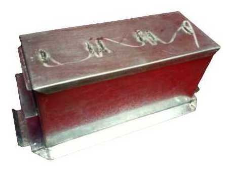 Bloquera De 12 X 19 X 39 Cm Galvanizada Con Orejas P/pisar