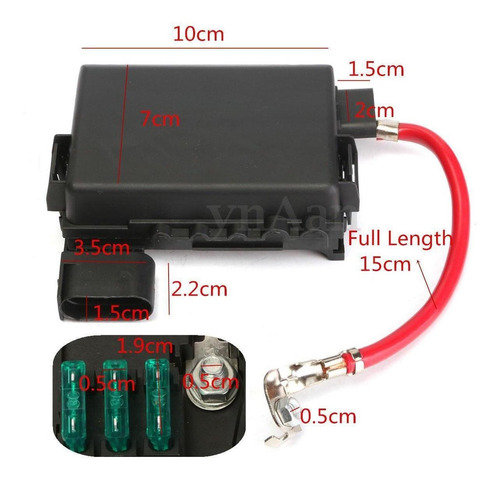 Caixa Rele Fusivel Bateria Audi A3 Golf Bora Passat Beetle