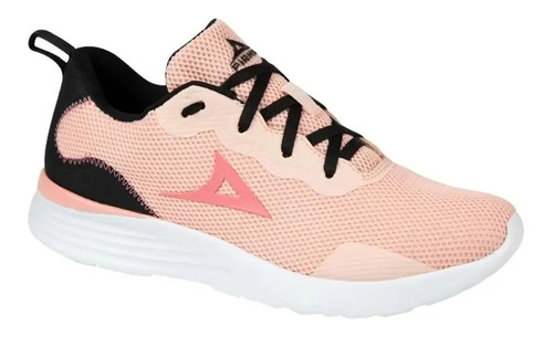 Tenis Pirma 8505 Rosa Negro Dama Comodos Juveniles | Meses sin intereses