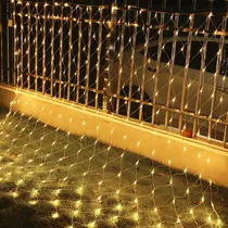 Comprar Cortina Red 8 Efectos Luces Led Para Atras Mesa Torta 2x2m