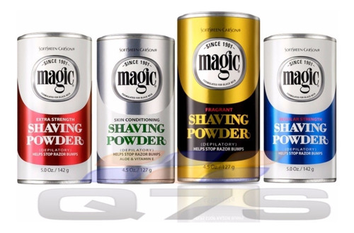5 Unds De Polvo Depilatorio Magic Shaving Powder