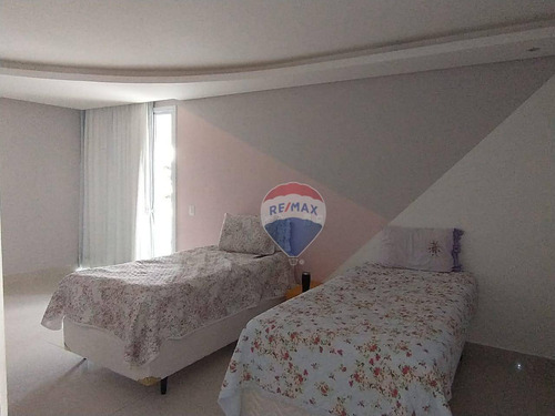 Casa Duplex Totalmente Mobiliada Em Condomínio Fechado - 680m² - Parque Do Jiqui - Parnamirim/rn. - Ca0200