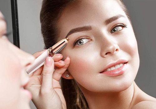 Imagen 5 de 10 de Removedor Rasurador Depiladora Para El Vello Facial Y Cejas