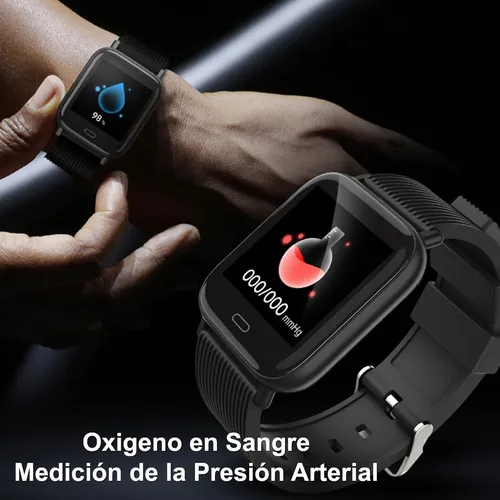 Reloj Smartwatch Ritmo Card aco Presion Arterial Oximetro