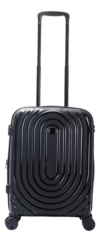 Valija Carry On Cabina 20 Pulgadas Equipaje De Mano De Viaje Negro Lisa