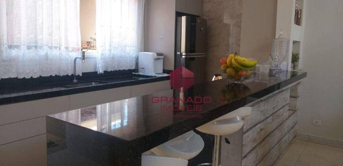 Imagem 10 de 17 de Jardim Santa Rosa - 180m² Const./300m² Terr. - Ca0275